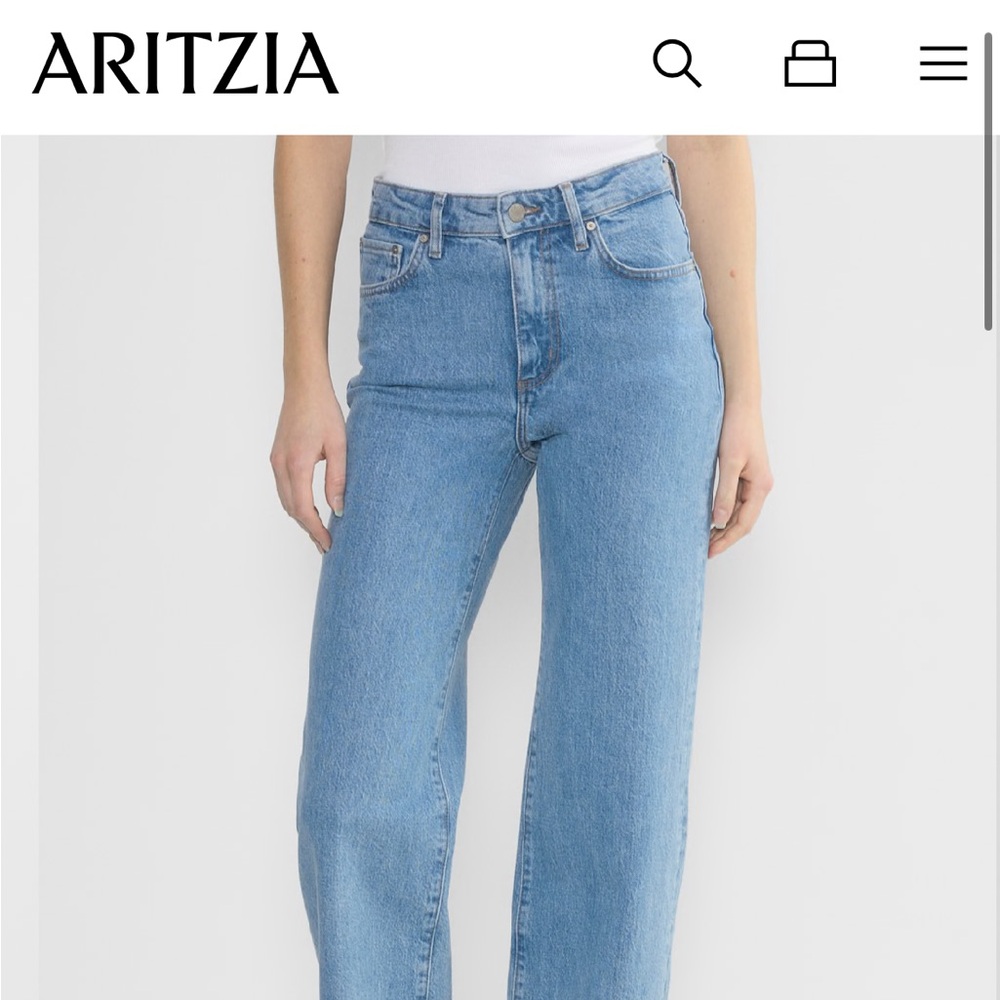 Aritzia Remy Hi-rise Relaxed Jean - Picture 6 of 8